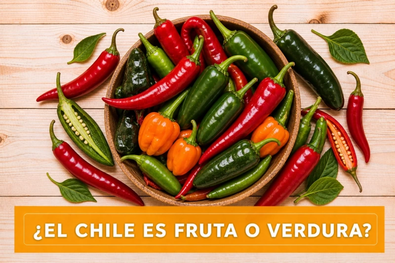 ¿Es el Chile una Fruta o una Verdura?