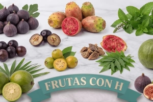 Variedad de frutas que comienzan con la letra H