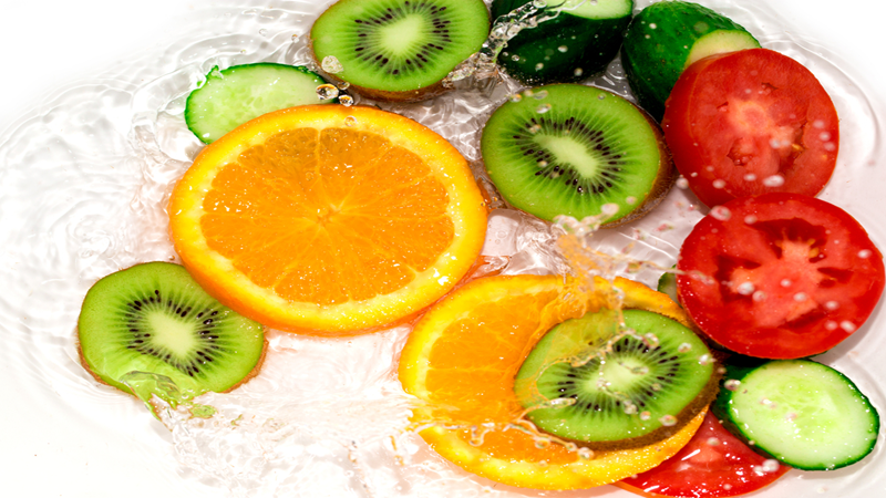 Frutas hidratantes de agua Frutas acuosas