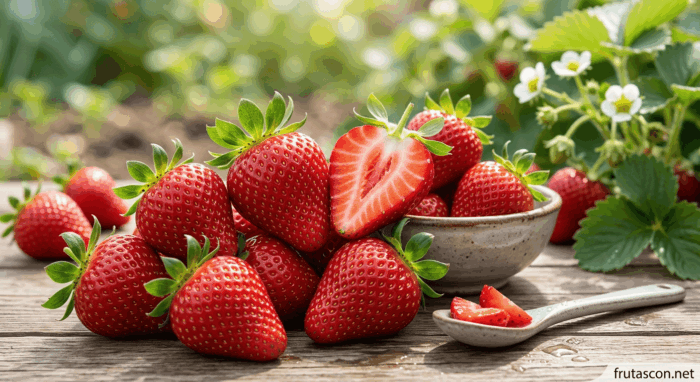 la fresa es una fruta descúbrelo aquí